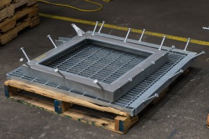 Embedded Steel Grate