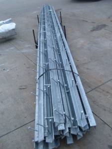 Embedded Steel Channel With Studs