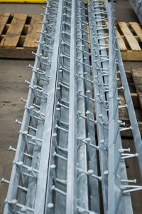 Embedded Steel with Nelson Studs Galvanized to ASTM A153